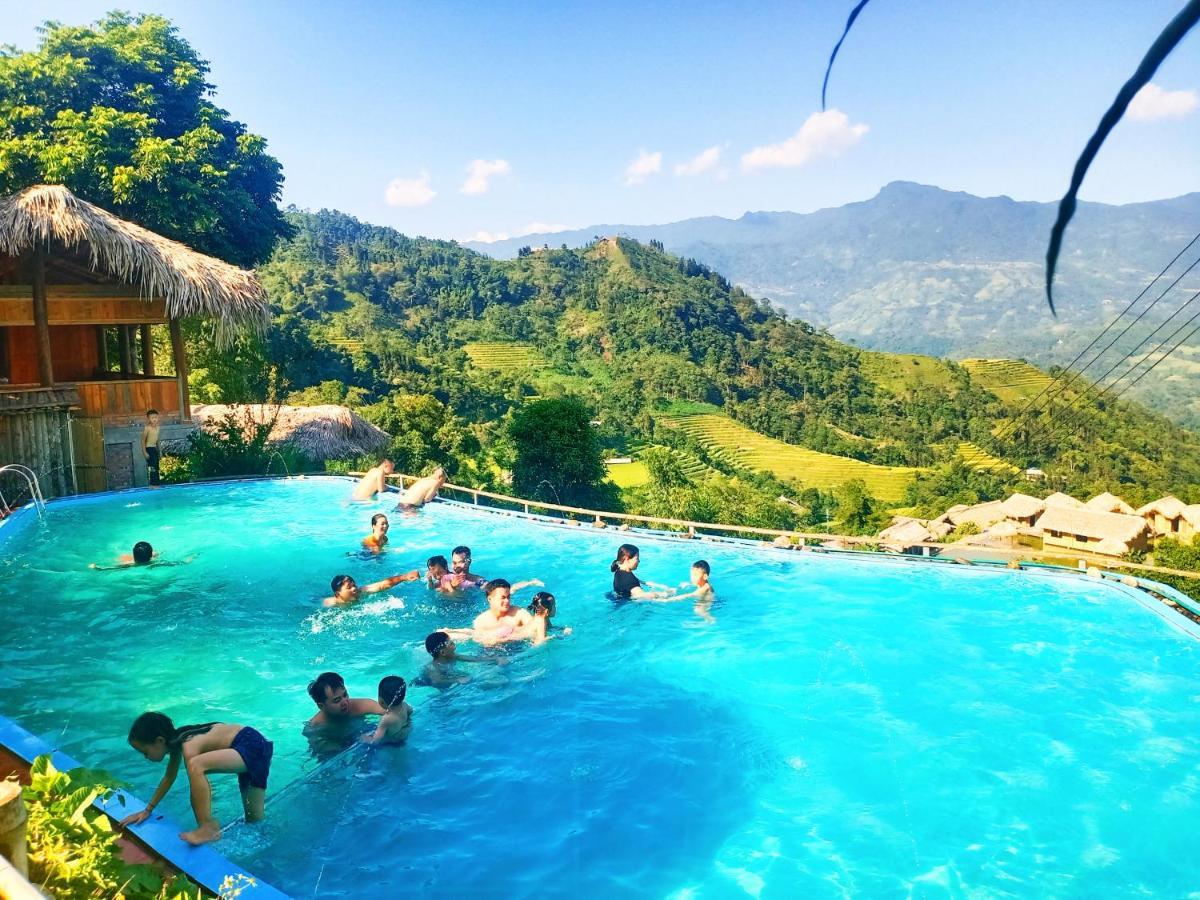 Hoang Su Phi Bungalow Exterior foto