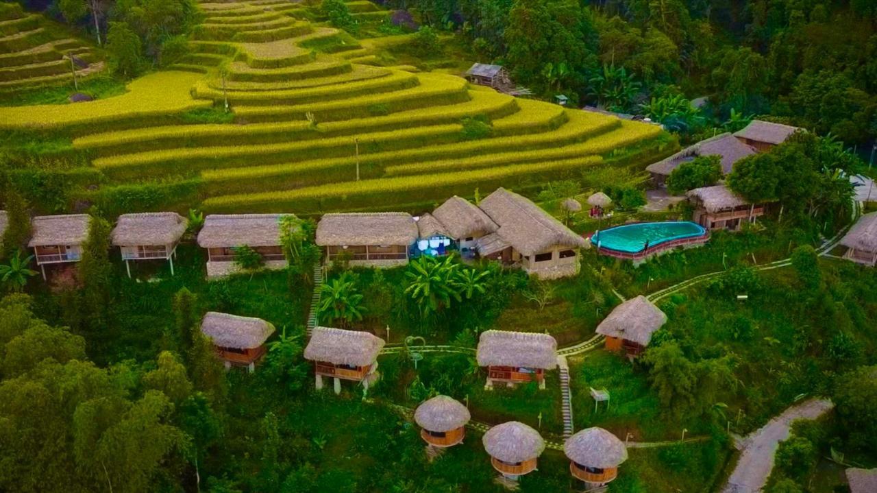 Hoang Su Phi Bungalow Exterior foto